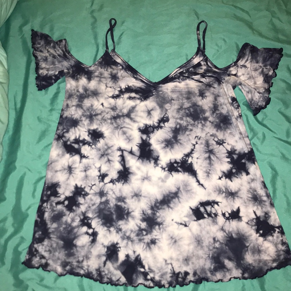 Blue Cloud Tank Top
